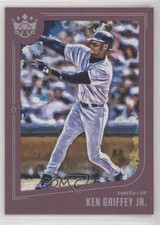 2019 Panini Diamond Kings Short Print Plum Framed Ken Griffey Jr #113 HOF nz3