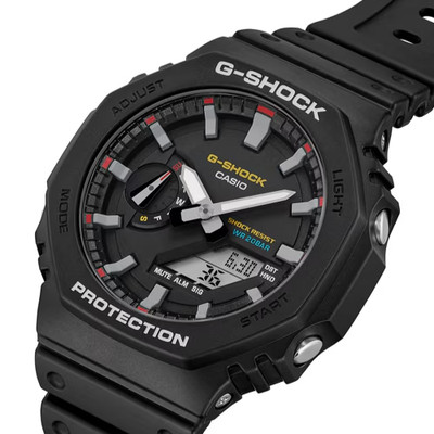 Casio G-Shock GA-2100RL-1AJF Carbon Core schwarzes Zifferblatt Analog Digital...