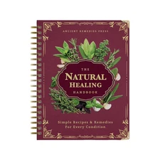 The Natural Healing Handbook Spiral Wellness Recipes Guide Gift 