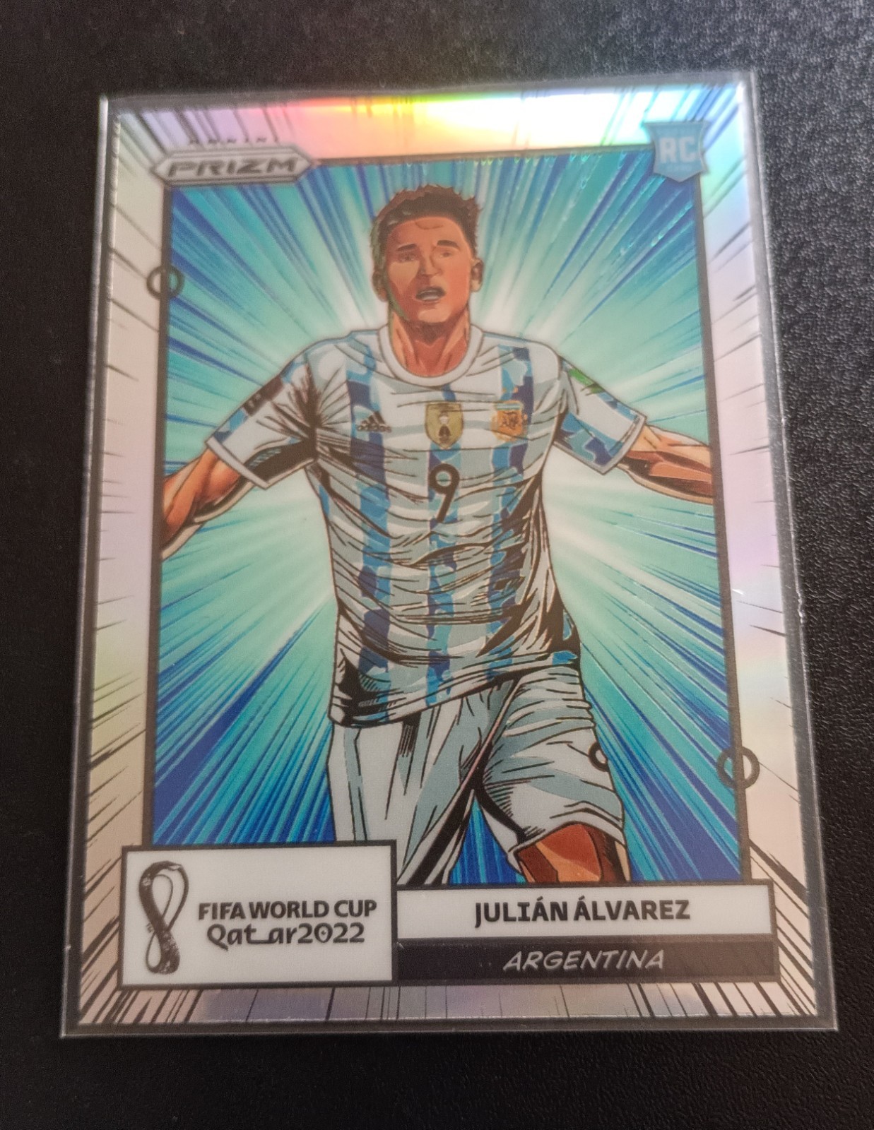 Julian Alvarez 2022 Prizm World Cup #1 Manga /(SSP) Price Guide 