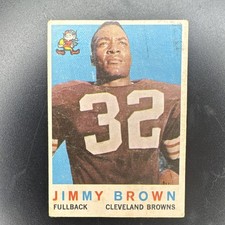 Top Jim Brown Football Cards of All-Time 34