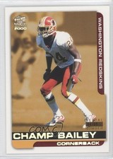 2000 Pacific Paramount Holo Silver 64/85 Champ Bailey #243 HOF fm0