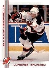 2000-01 BAP Memorabilia Ruby #99 Vladimir Malakhov /200 Card