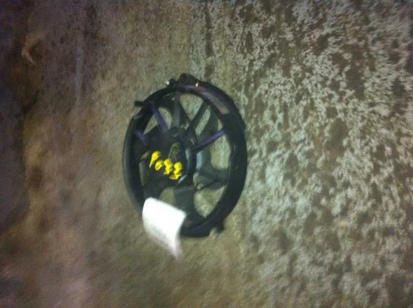 Ventilador del radiador derecho del pasajero Ford Taurus 01-07 Ensamblaje del ventilador del motor Foto 3 de 4