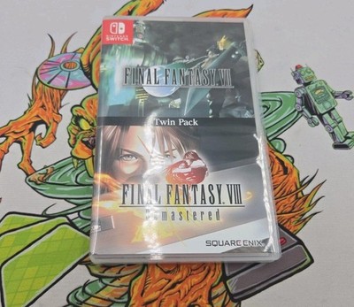 Nintendo Switch FINAL FANTASY 7 VII & 8 VIII Game Cartridge W/ Case