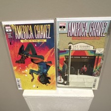 Marvel America Chavez: Made in the USA original & #4 Variant Ed- America Chavez
