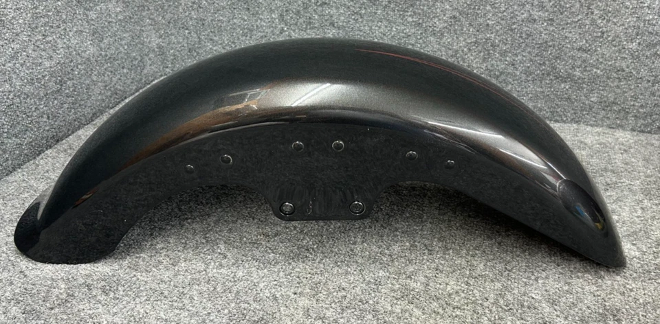OEM HARLEY-DAVIDSON 00-17 FLSTF Fat Boy Softail Front Fender - Imagem 2 de 4