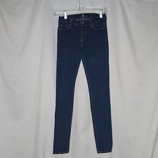 7 For All Mankind Women's The Skinny Jeans Sz 24