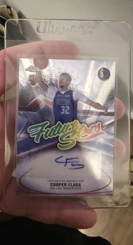 2025 Topps Chrome Cooper Flagg Future Stars Autographs (RAW)