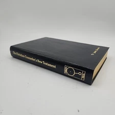 The Christian Counselor's New Testament (1994, Bonded Leather) Jay Adams VG