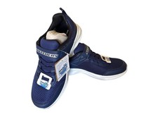 Skechers Unisex-Child Dynamatic Sneakers Navy - Size 4.5 Little Kid