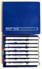 Creative Memories Bold Tip Pen Set 8 Colors Permanent Fade Resistant