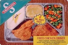 Swanson Fried Chicken Tv Dinner Classic Microwaved Retro 8x10