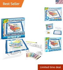 Light-Up Tracing Pad for Kids - Blue, Creative Art Projector Gift for Ages 6+