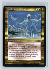 (4x) KJELDORAN FROSTBEAST – MTG Magic the Gathering Card – Ice Age – Uncommon