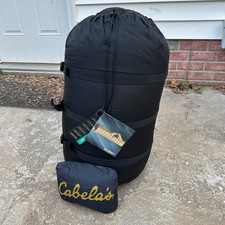 NWT Cabela's Summit Mummy Green Sleeping Bag 36"x90" w/ Bivy Cover