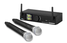 SAMSON CONCERT XD2 TWO CHANNEL DIGITAL WIRELESS HANDHELD SYSTEM - BLACK
