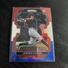 2022 Panini Prizm - Tier II Jarren Duran #149 Red White & Blue Prizm (RC)