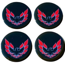 Pontiac Firebird Trans Am Wheels Center Cap Decals Emblems Rims Steering Horn
