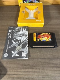 Shadow Squadron (Sega 32X) Complete CIB W/ Box & Manual Great Condition