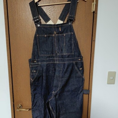 A Bathing Ape Rare Men Pants Abasing Initial Overalls L Size Limited Edition VHT