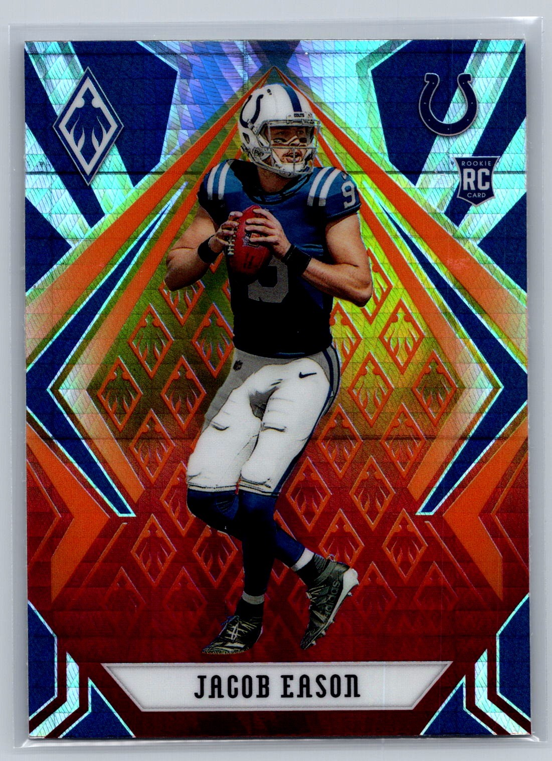 Jacob Eason 2020 Panini Phoenix #116 Rookie Fire Burst