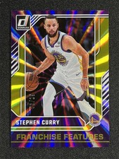 2024-25 Panini Donruss Stephen Curry #29 Laser Holo Franchise Features /25