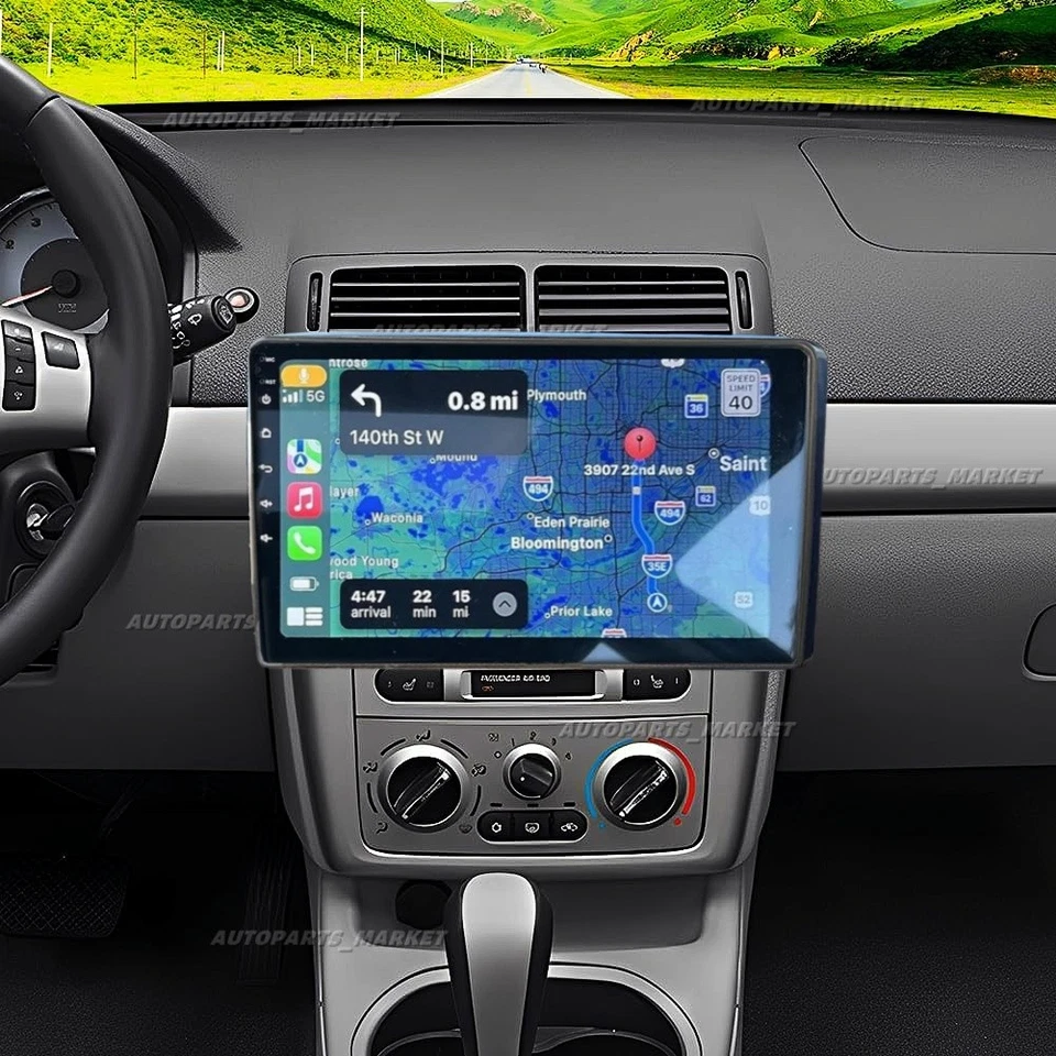 For 2007-2010 Chevrolet Cobalt Android 13 Navi CarPlay Car Stereo Radio GPS 64G - Image 2 of 4