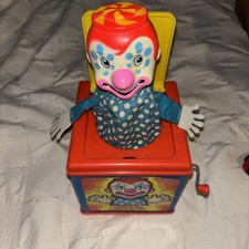 Vintage 1976 Mattel Jack in the Box Clown