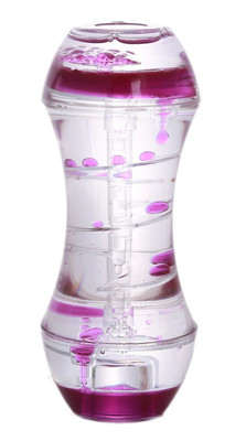 SPIRALE FLÜSSIGKEIT SENSORFLASCHE BRANDNEU 