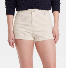 NEW Universal Thread Women's High-Rise Sailor Jean Shorts Size 4