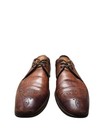 Magnami Cordero Medallion Men's Cognac Leather Dress Shoes/Classic Toe Derby10.5 — photo 3