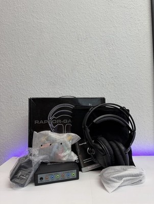 Raptor Gaming 5.1 Surround Headset | inkl. Soundkarte & Zubehör