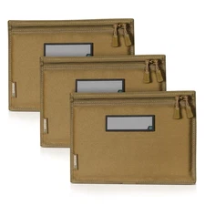 600D Tactical Pistol Sleeve Handgun Firearm Bag Soft Case with Reflective Pat...