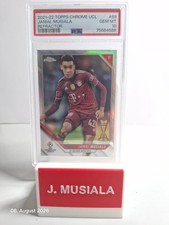 2021-22 Topps Chrome UCL Jamal Musiala Refrac...