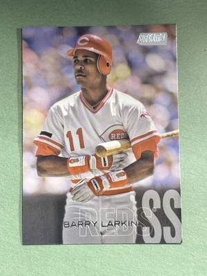 Barry Larkin 2018 Stadium Club Cincinnati Reds #164 JJ265