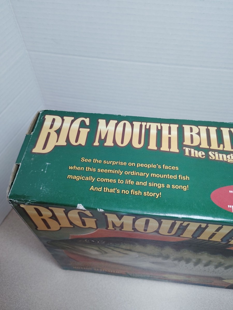 Poisson Chantant Big Mouth Billy Bass Vintage 1998 - Activé Par Le