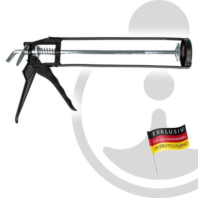 EUROTOOLS Skelett-Kartuschenpresse für Silikon, Acryl & Kleber (für Kartusche 31