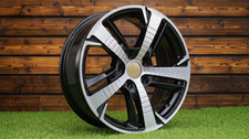 4X R16" 5x108 Peugeot Style Negro con Ruedas Corte Diamante: Se adapta a 4008 5008
