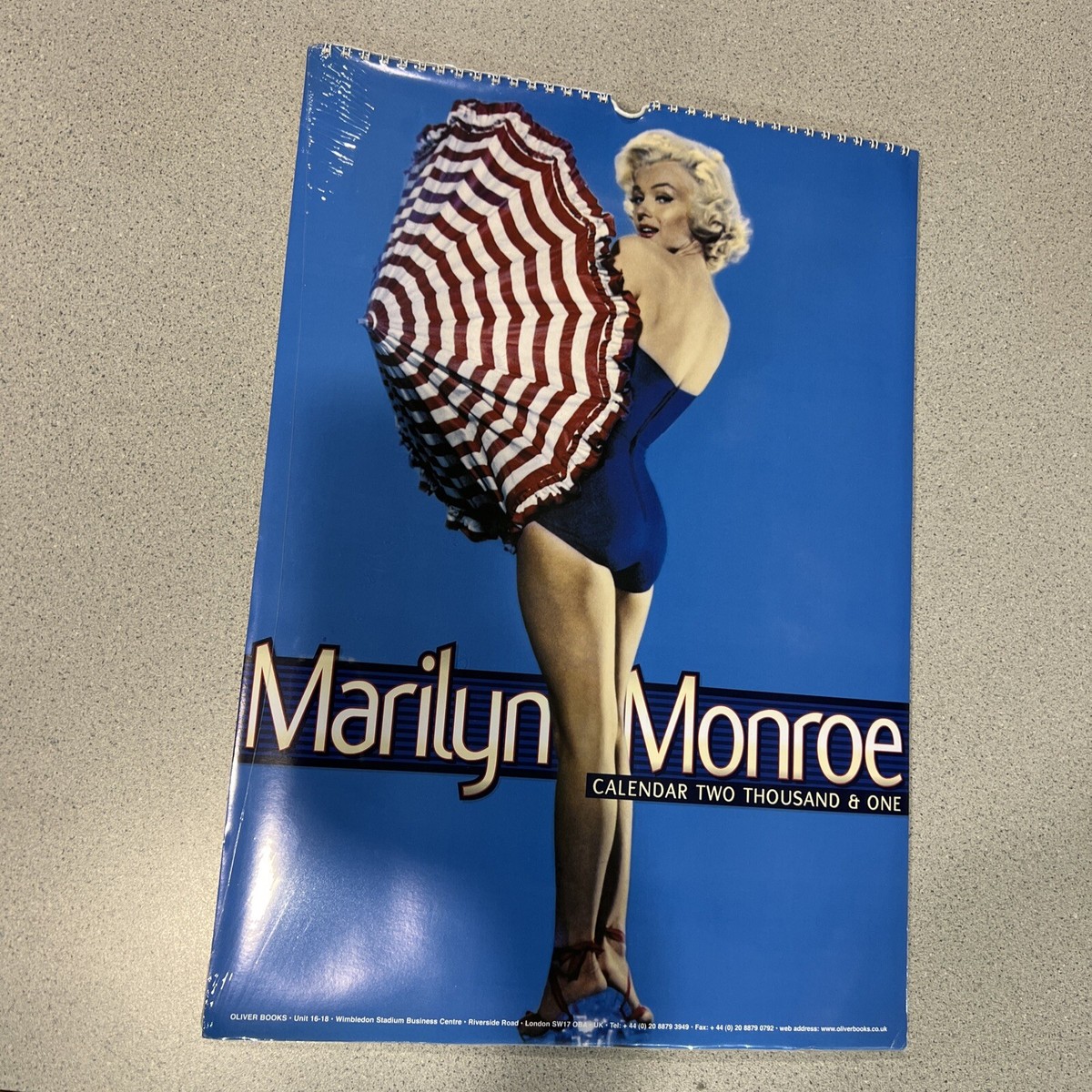 NEW Vintage Marilyn Monroe 2001 Hard To Find Calendar Sealed