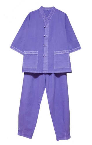 Men women 100% cotton shirt pants Zen 