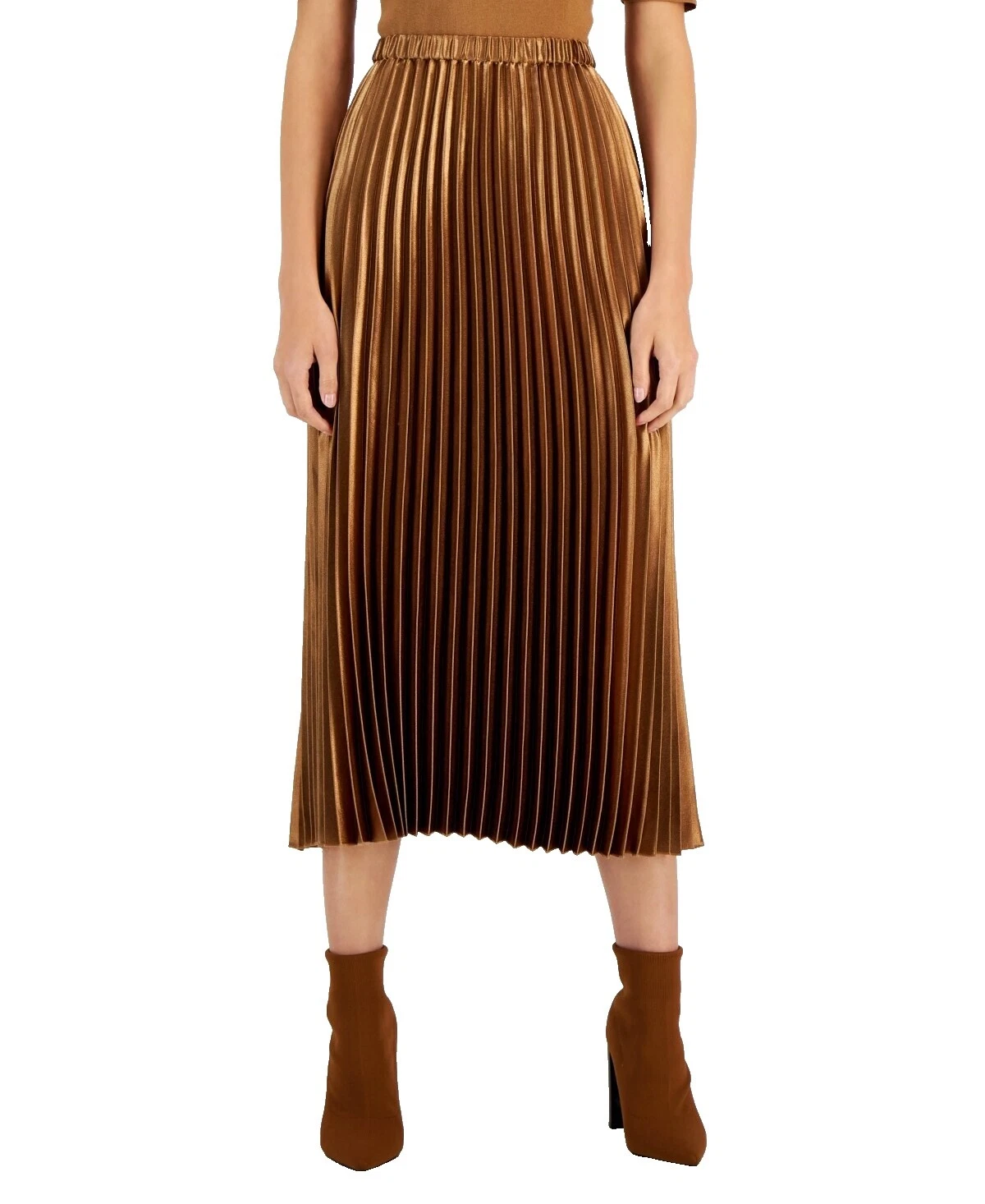 Трапециевидные юбки для женщин Anne Klein полиэстер