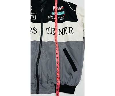 Vintage Y2K Mercedes Benz McLaren Warsteiner Racing Jacket - Size