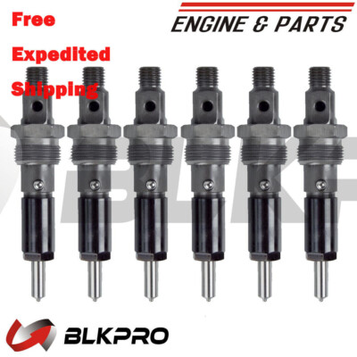 6* injector Set For Cummins 4B 3.9L 6B Case JCB 3920075 3920072 3919350 3909533