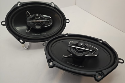 Quantum Audio by DB Research: QRS57 5 x 7'', 3-Way Car Audio Speakers, 180 Watts