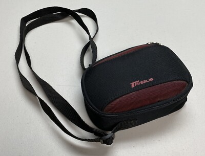 Targus Black Red Camera Carrying 7''x5'' Case Pouch Adj Strap DLEC200R