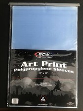 BCW Art Print Photograph Lithograph Polypropylene Sleeves 11 x17" 100 Count 2Mil