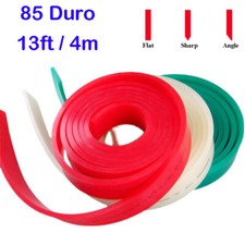13FT/4M Roll - 85 Durometer - Polyurethane Silk Screen Printing Squeegee Blade