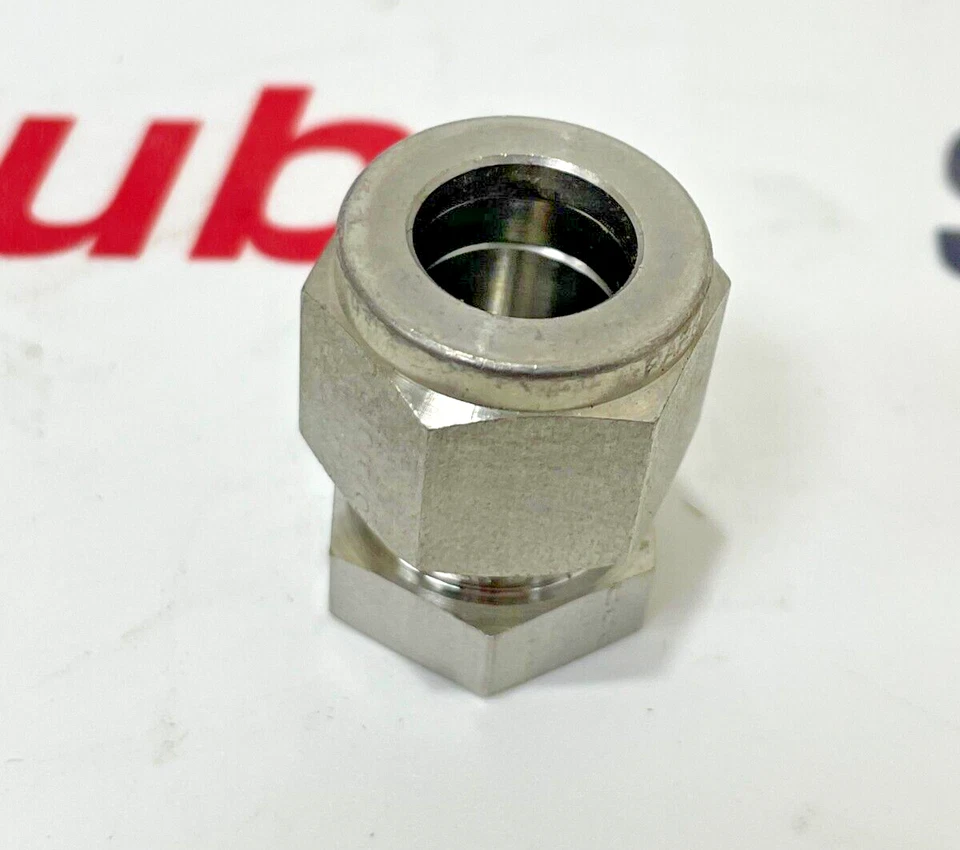 PARKER 8BLEN8-316 TAPPO GHIERA RACCORDO A COMPRESSIONE SS (2 PZ) - Immagine 2 di 4