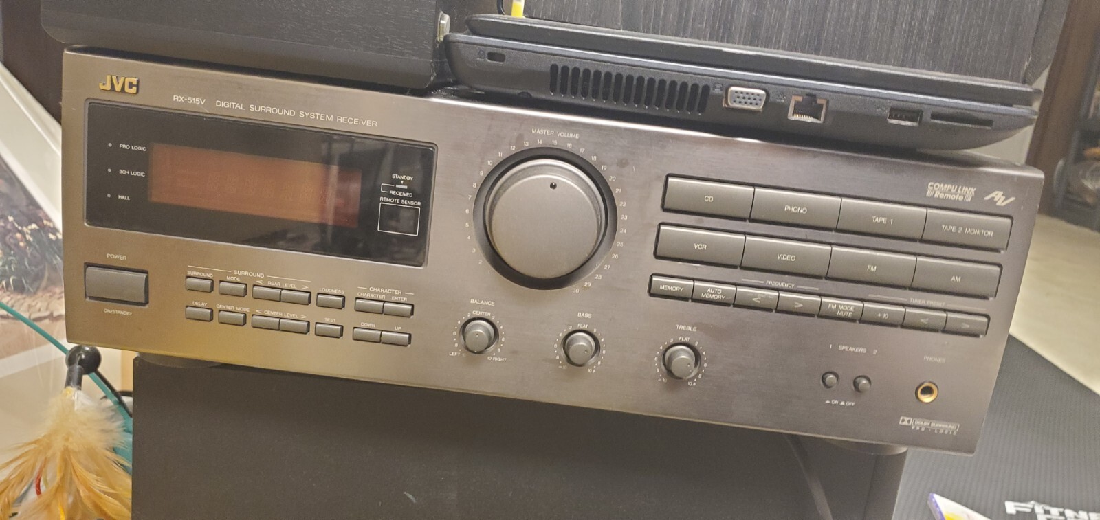 JVC RX-515VTN Digital Surround Sound Stereo Receiver System